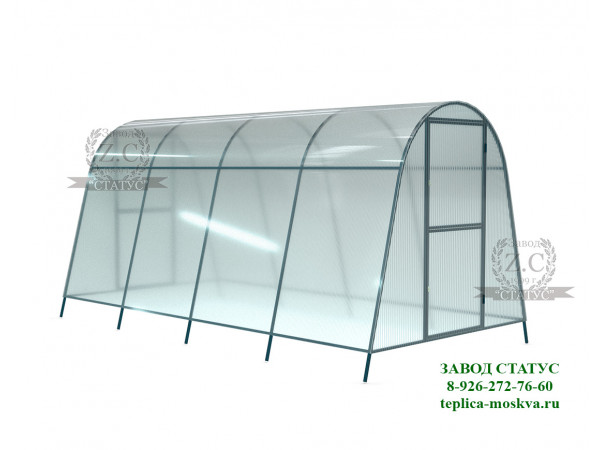 Мини-теплица 2х4 с поликарбонатом Sellex