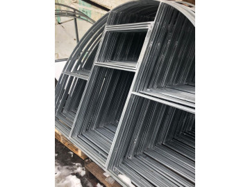 Арочная теплица 3х6 шаг 100см профиль 40х20 с поликарбонатом 4мм Sellex Inside